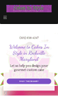 Mobile Screenshot of cakesinstyle.com